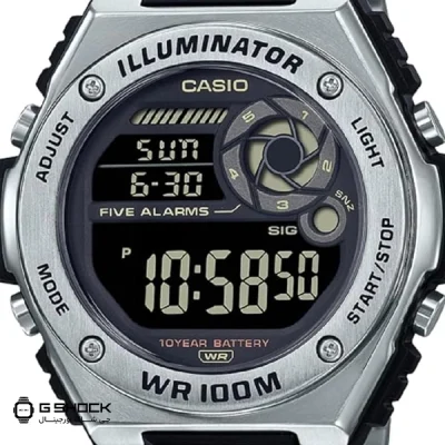 ساعت مچی دیجیتال مردانه کاسیو مدل CASIO-MWD-100HD-1BVDF